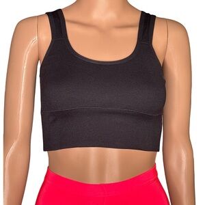 Classic Black Sports Bra - Women's Activewear Small